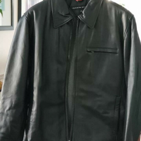 NWT Tommy Hilfiger leather jacket - Picture 3 of 4